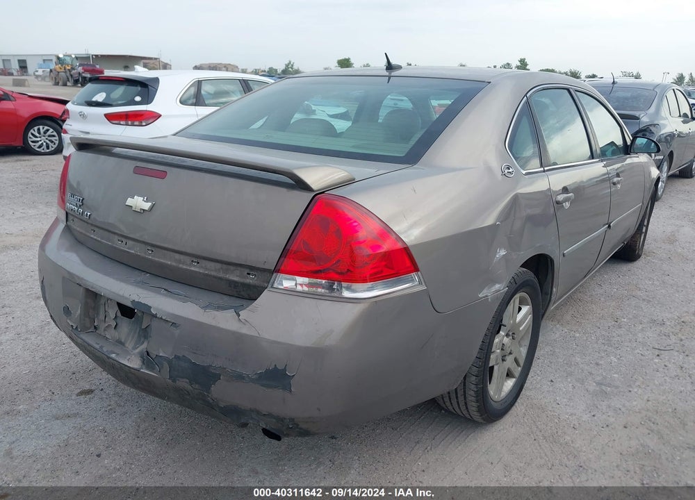 2007 CHEVROLET IMPALA LT VIN: 2G1WC58R279126113