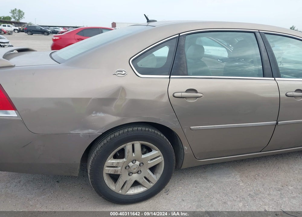 2007 CHEVROLET IMPALA LT VIN: 2G1WC58R279126113