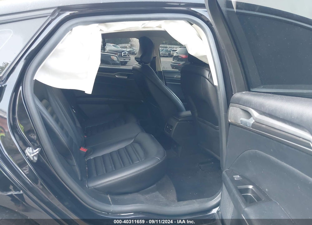 2019 FORD FUSION HYBRID SEL VIN: 3FA6P0MU7KR131986
