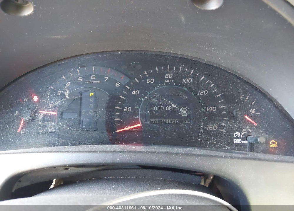 2007 TOYOTA CAMRY XLE V6 VIN: 4T1BK46K97U500689
