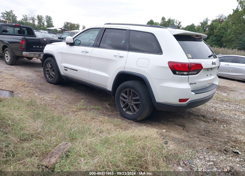 2016 JEEP GRAND CHEROKEE 75TH ANNIVERSARY VIN: 1C4RJFAG2GC355554