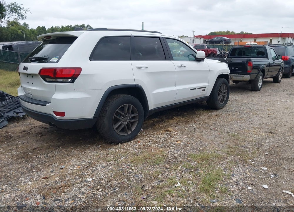 2016 JEEP GRAND CHEROKEE 75TH ANNIVERSARY VIN: 1C4RJFAG2GC355554