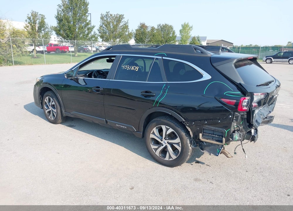 2022 SUBARU OUTBACK LIMITED VIN: 4S4BTANCXN3282612
