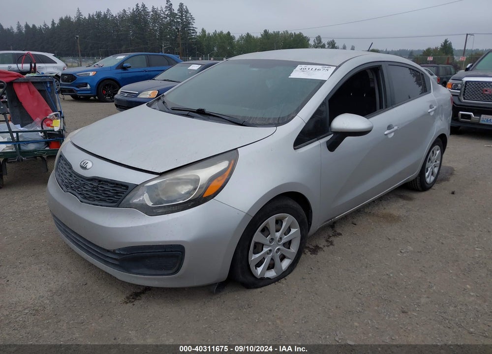 2013 KIA RIO LX VIN: KNADM4A34D6306611