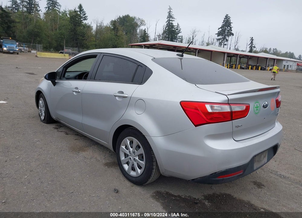 2013 KIA RIO LX VIN: KNADM4A34D6306611