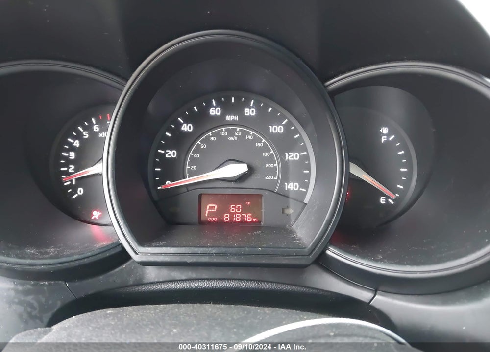 2013 KIA RIO LX VIN: KNADM4A34D6306611