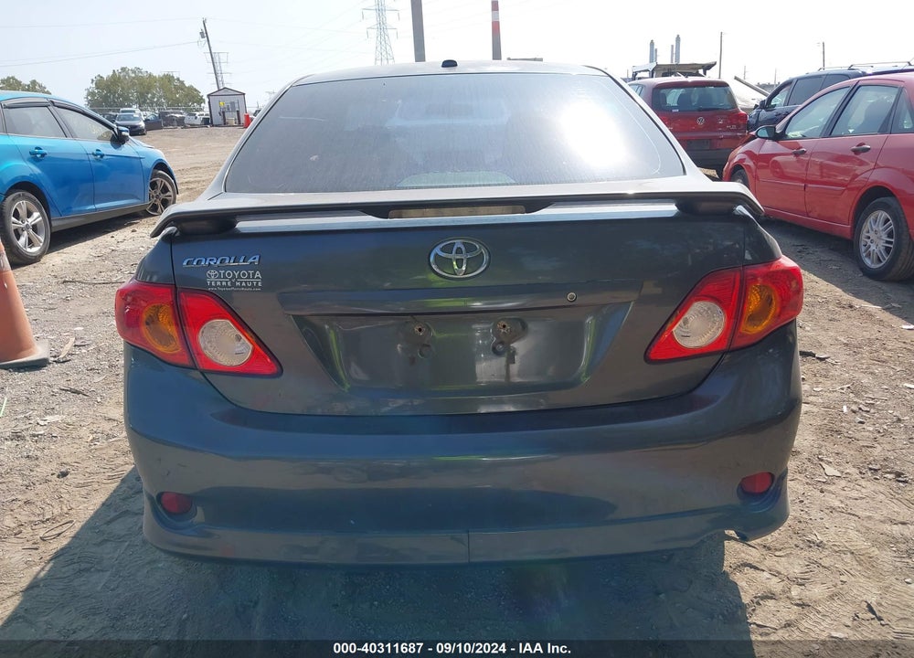 2010 TOYOTA COROLLA S VIN: 1NXBU4EE3AZ377436