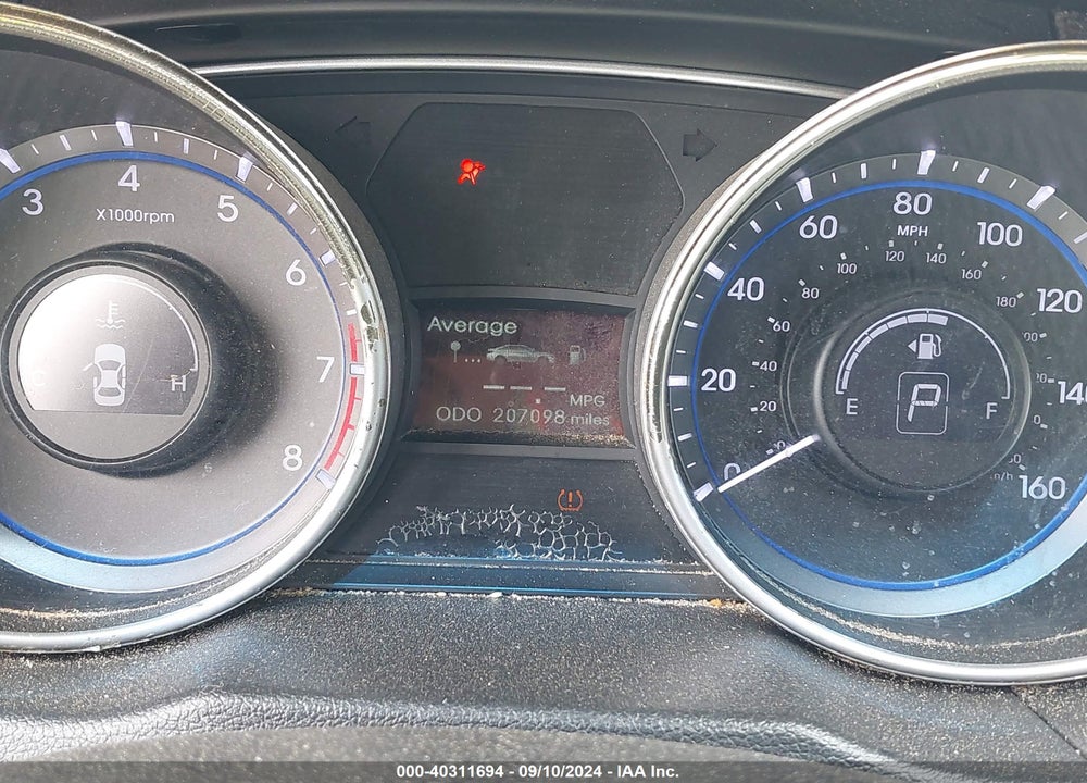 2012 HYUNDAI SONATA GLS VIN: 5NPEB4AC1CH381719