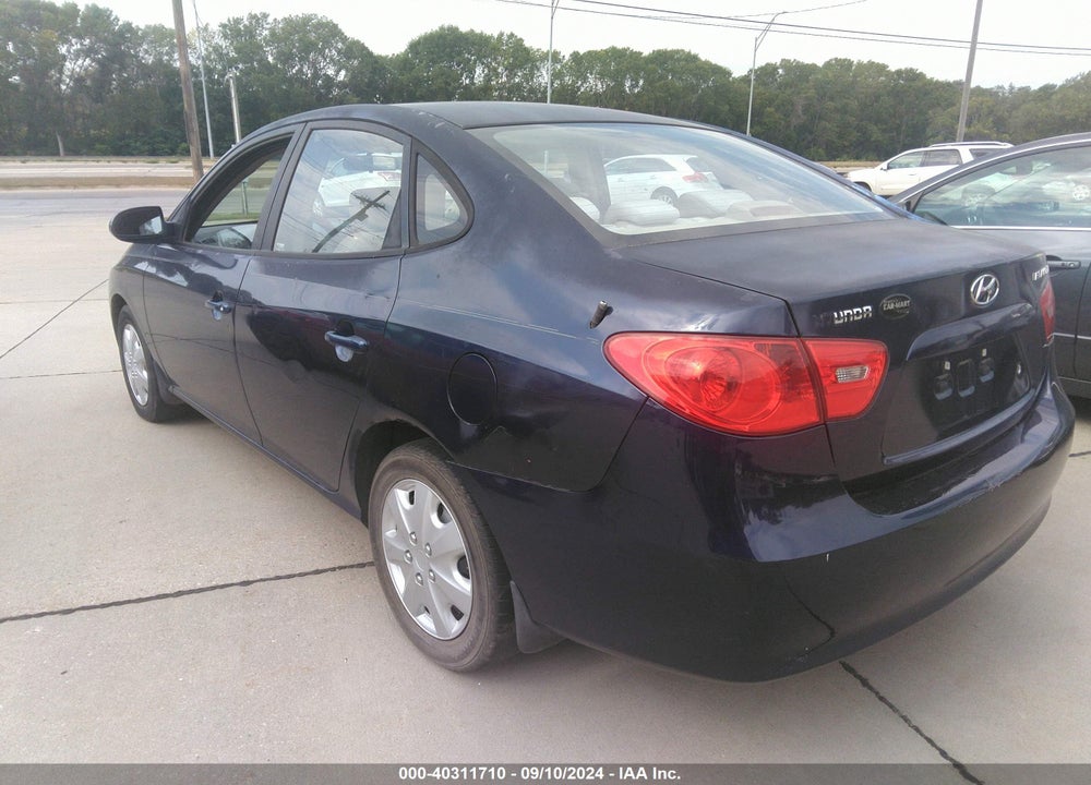2007 HYUNDAI ELANTRA GLS/LIMITED/SE VIN: KMHDU46D07U048989