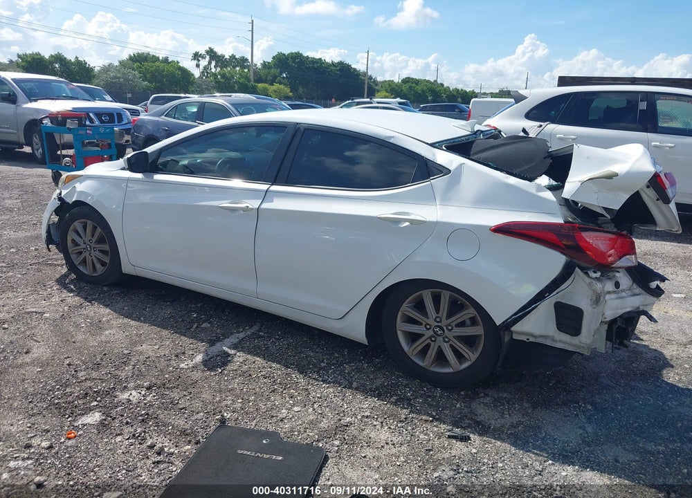 2014 HYUNDAI ELANTRA SE VIN: 5NPDH4AE8EH477958