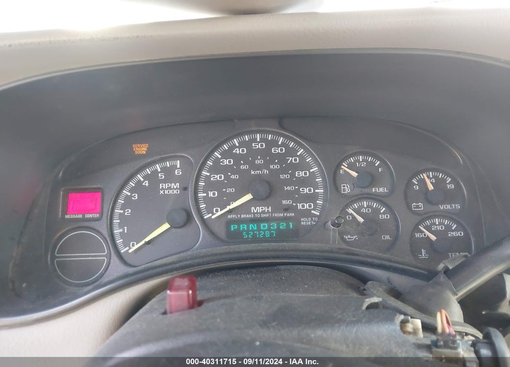 2000 CHEVROLET SILVERADO 1500 LS VIN: 1GCEC19V9YZ343107