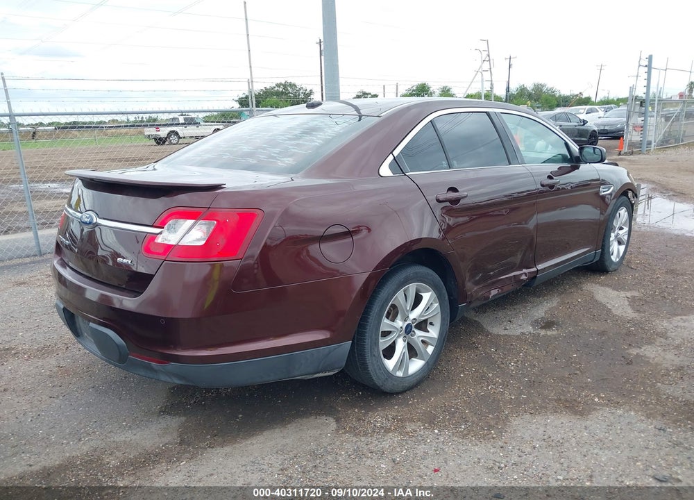 2012 FORD TAURUS SEL VIN: 1FAHP2EW3CG121484
