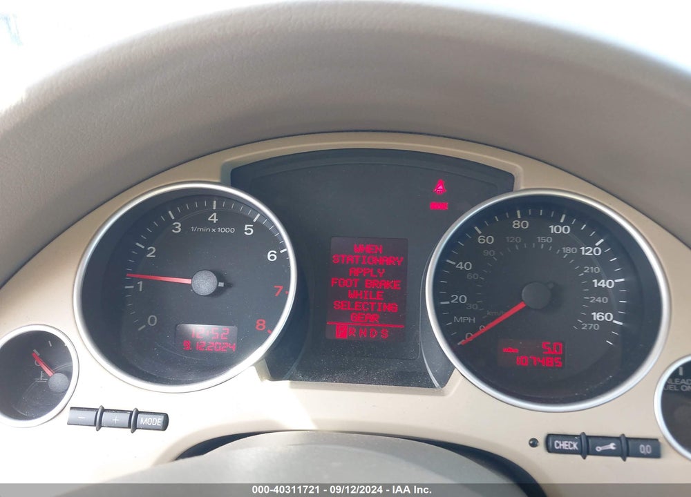 2008 AUDI A4 2.0T VIN: WAUDF48H08K008940