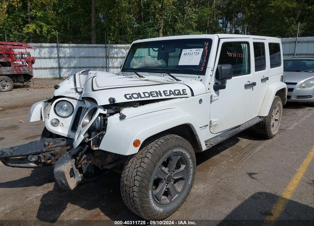 2018 JEEP WRANGLER JK UNLIMITED SPORT VIN: 1C4BJWDG4JL902862