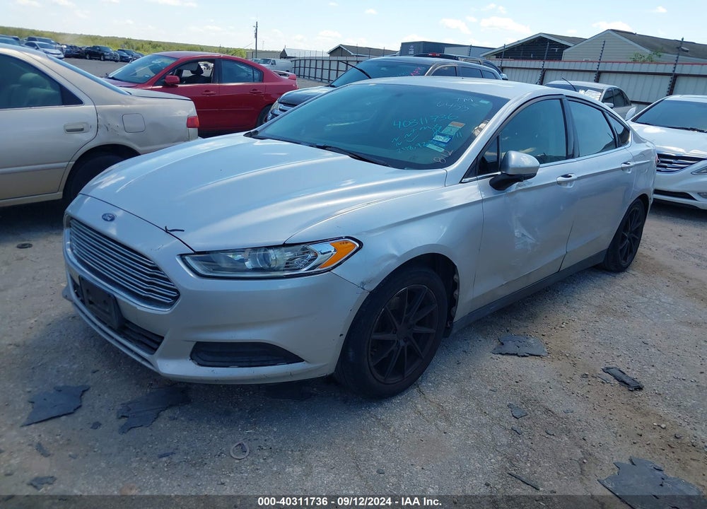 2014 FORD FUSION S VIN: 1FA6P0G75E5356453