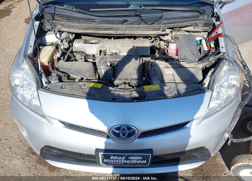 2014 TOYOTA PRIUS THREE VIN: JTDKN3DU0E1785629