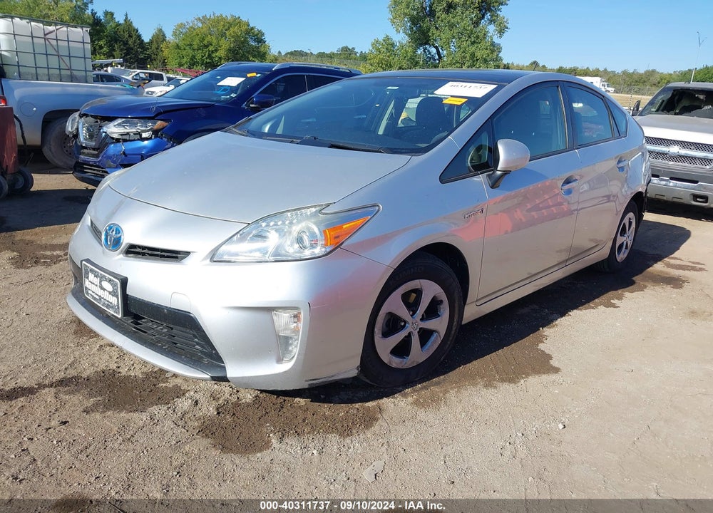 2014 TOYOTA PRIUS THREE VIN: JTDKN3DU0E1785629