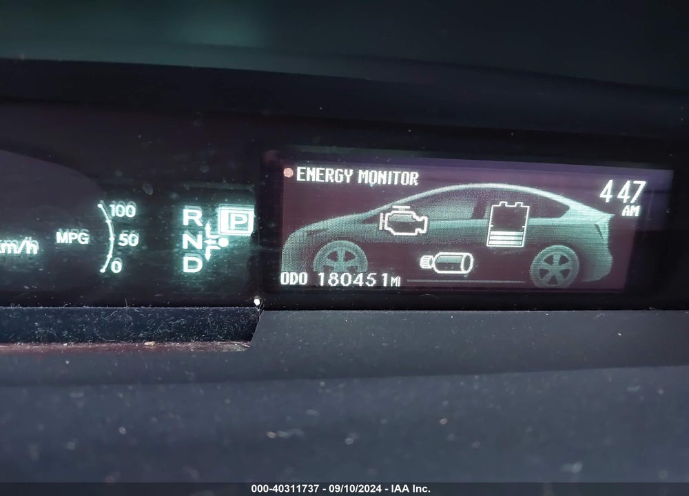 2014 TOYOTA PRIUS THREE VIN: JTDKN3DU0E1785629