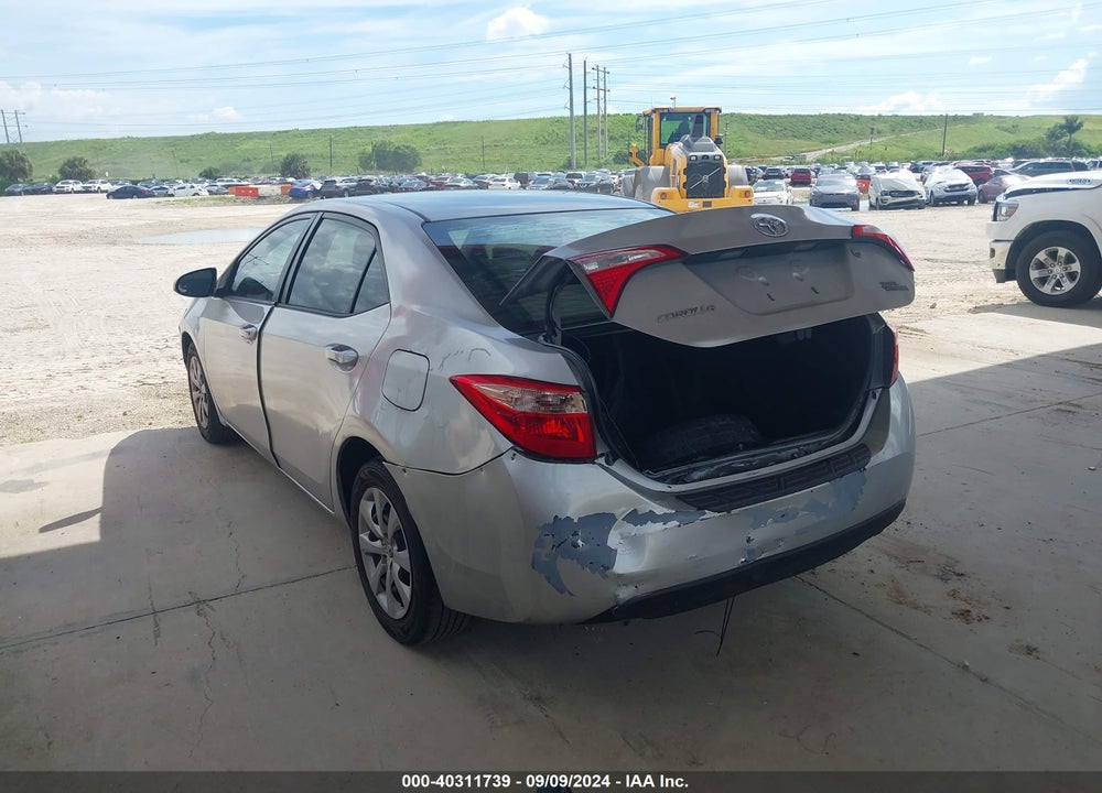 2014 TOYOTA COROLLA L VIN: 2T1BURHE8EC090058