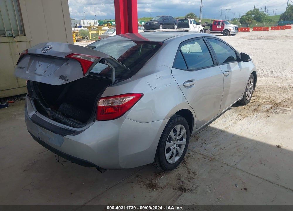 2014 TOYOTA COROLLA L VIN: 2T1BURHE8EC090058