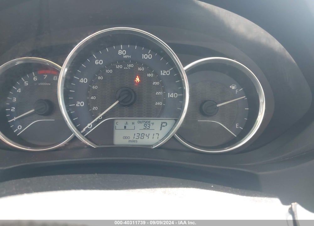 2014 TOYOTA COROLLA L VIN: 2T1BURHE8EC090058