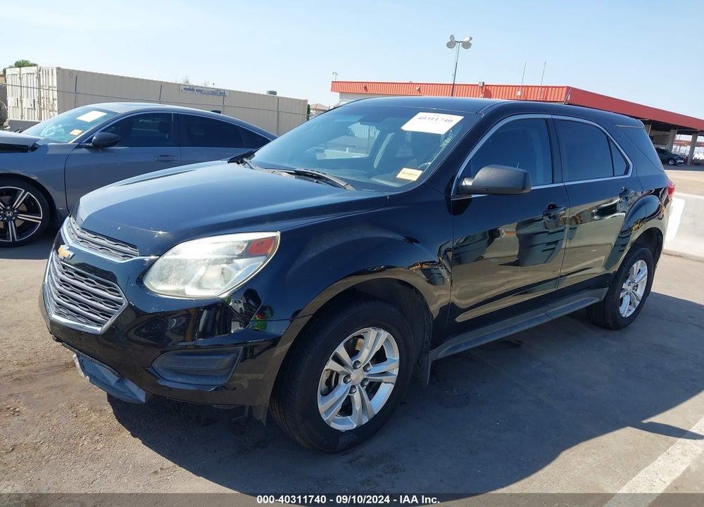 2016 CHEVROLET EQUINOX LS VIN: 2GNALBEK0G1153923