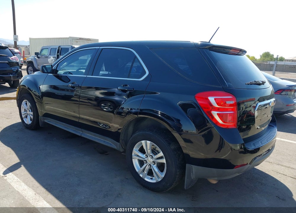 2016 CHEVROLET EQUINOX LS VIN: 2GNALBEK0G1153923