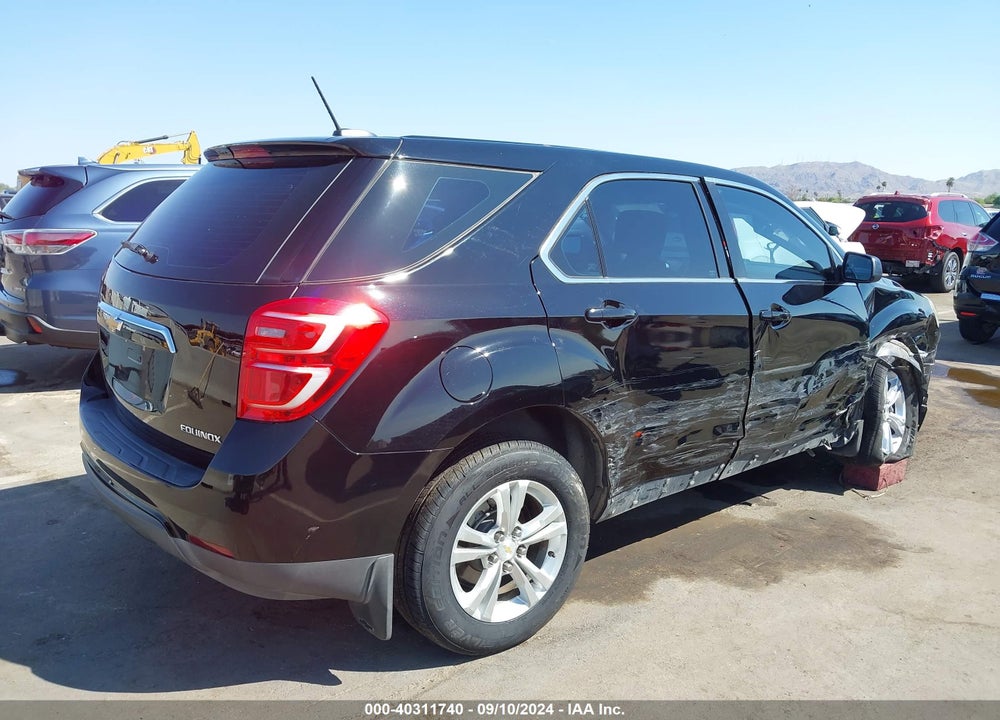2016 CHEVROLET EQUINOX LS VIN: 2GNALBEK0G1153923