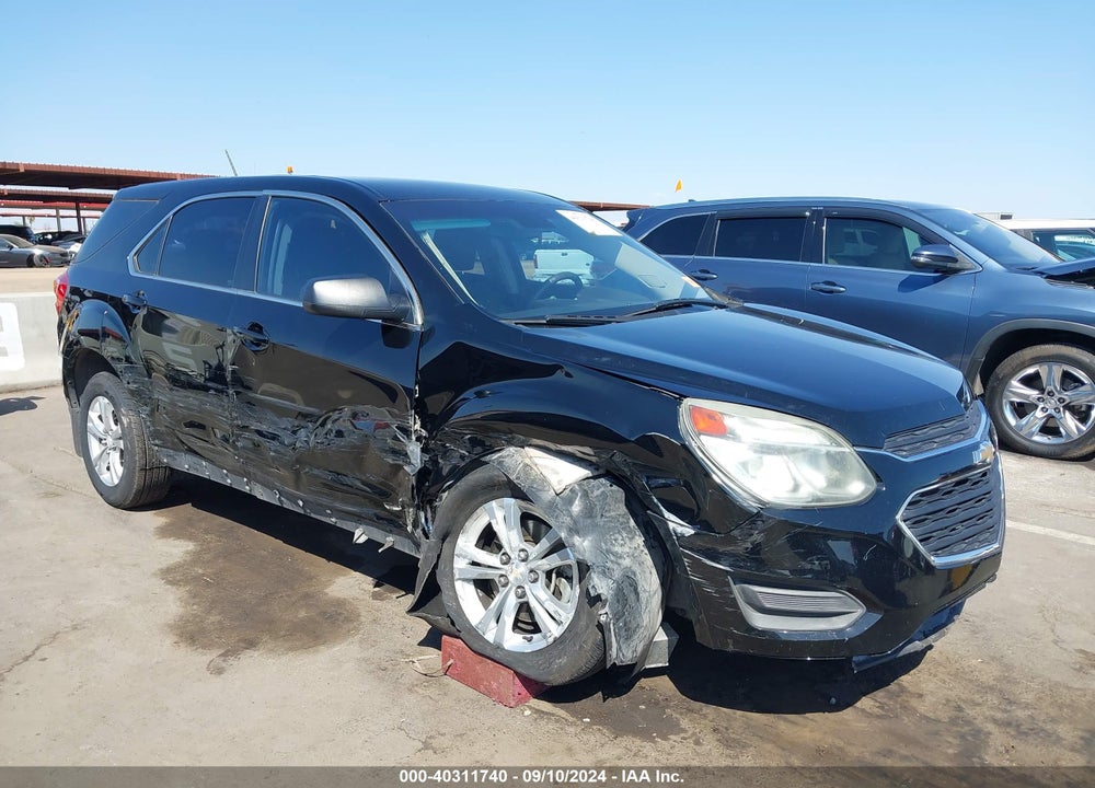 2016 CHEVROLET EQUINOX LS VIN: 2GNALBEK0G1153923