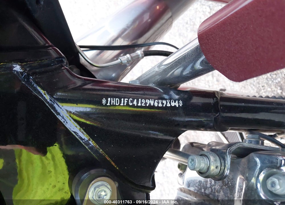 2009 HARLEY-DAVIDSON FLHTCU VIN: 1HD1FC4129Y689804