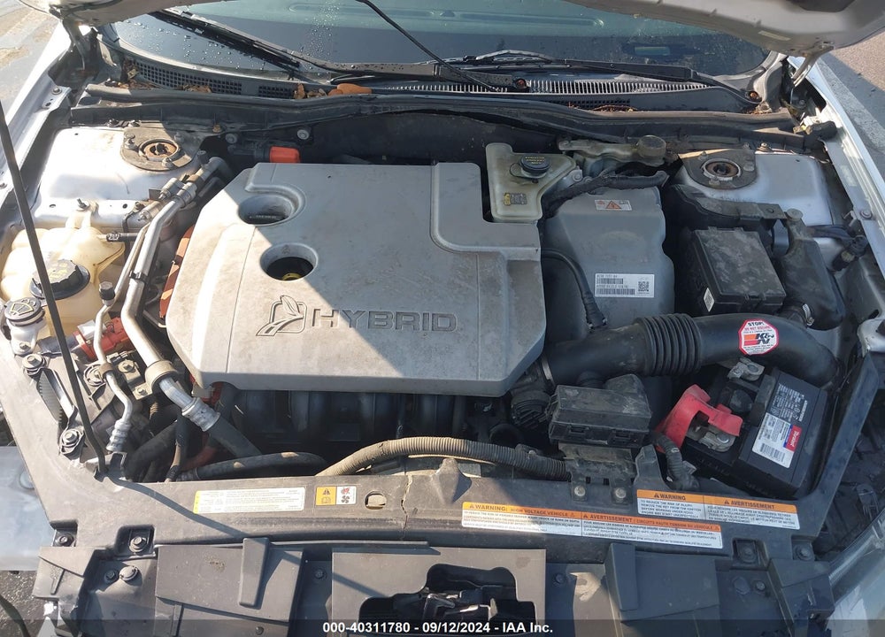 2011 FORD FUSION HYBRID VIN: 3FADP0L38BR191890