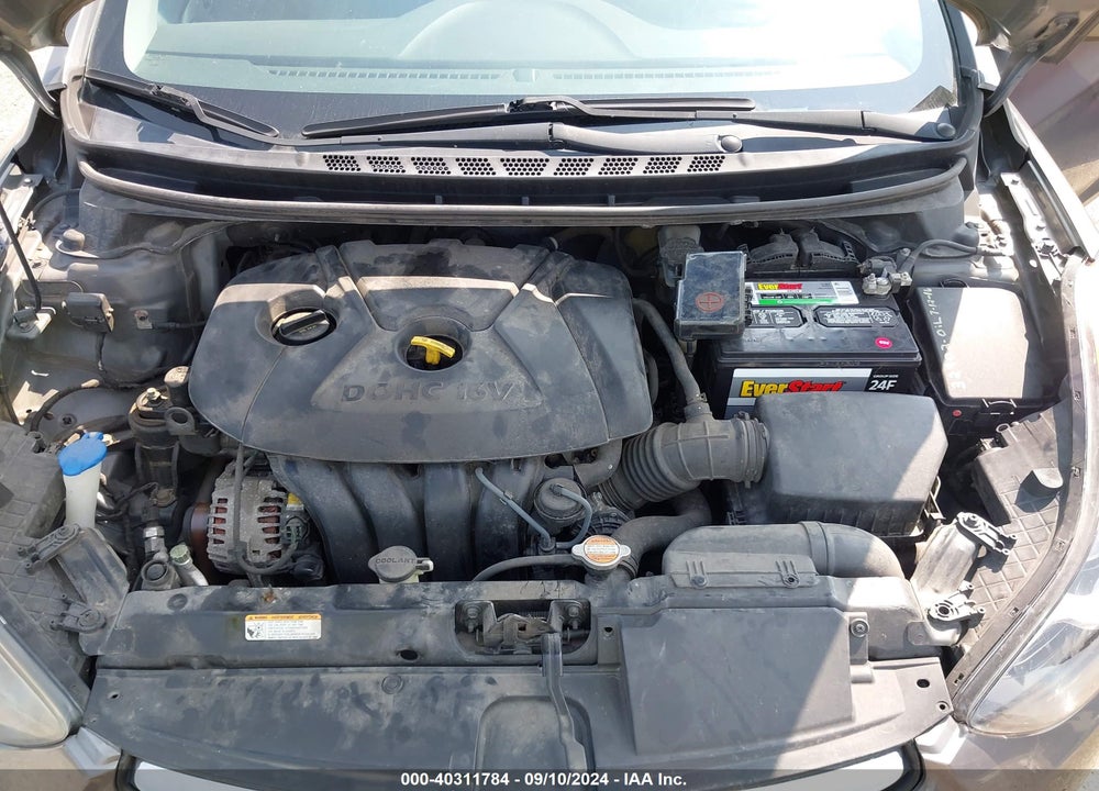 2012 HYUNDAI ELANTRA GLS VIN: 5NPDH4AE4CH100024