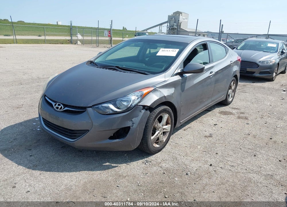2012 HYUNDAI ELANTRA GLS VIN: 5NPDH4AE4CH100024