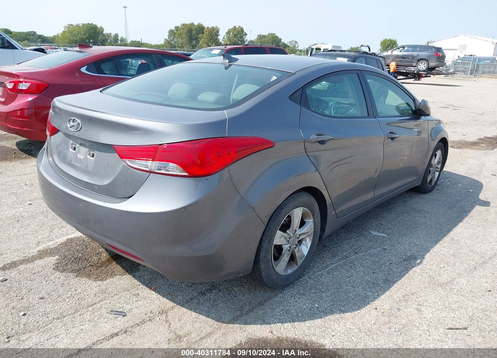 2012 HYUNDAI ELANTRA GLS VIN: 5NPDH4AE4CH100024