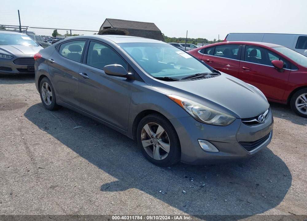 2012 HYUNDAI ELANTRA GLS VIN: 5NPDH4AE4CH100024
