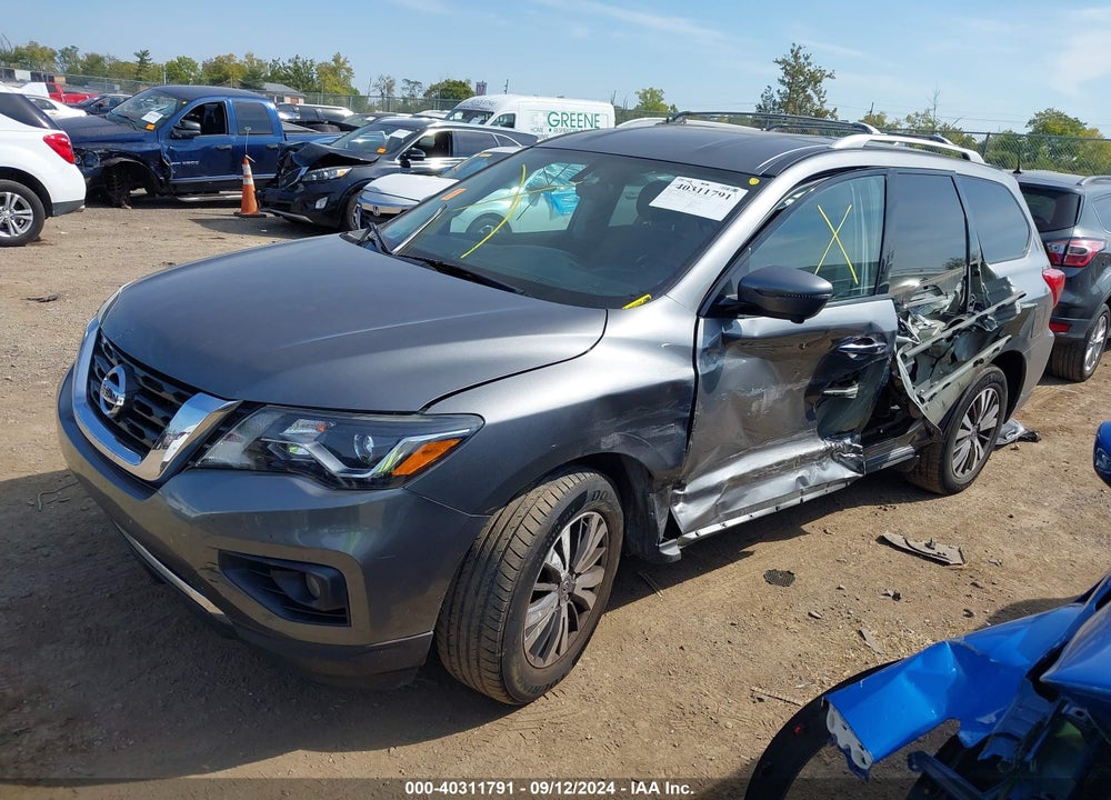 2019 NISSAN PATHFINDER SL VIN: 5N1DR2MM9KC614087