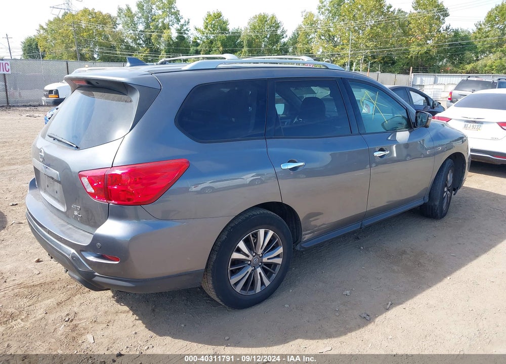 2019 NISSAN PATHFINDER SL VIN: 5N1DR2MM9KC614087