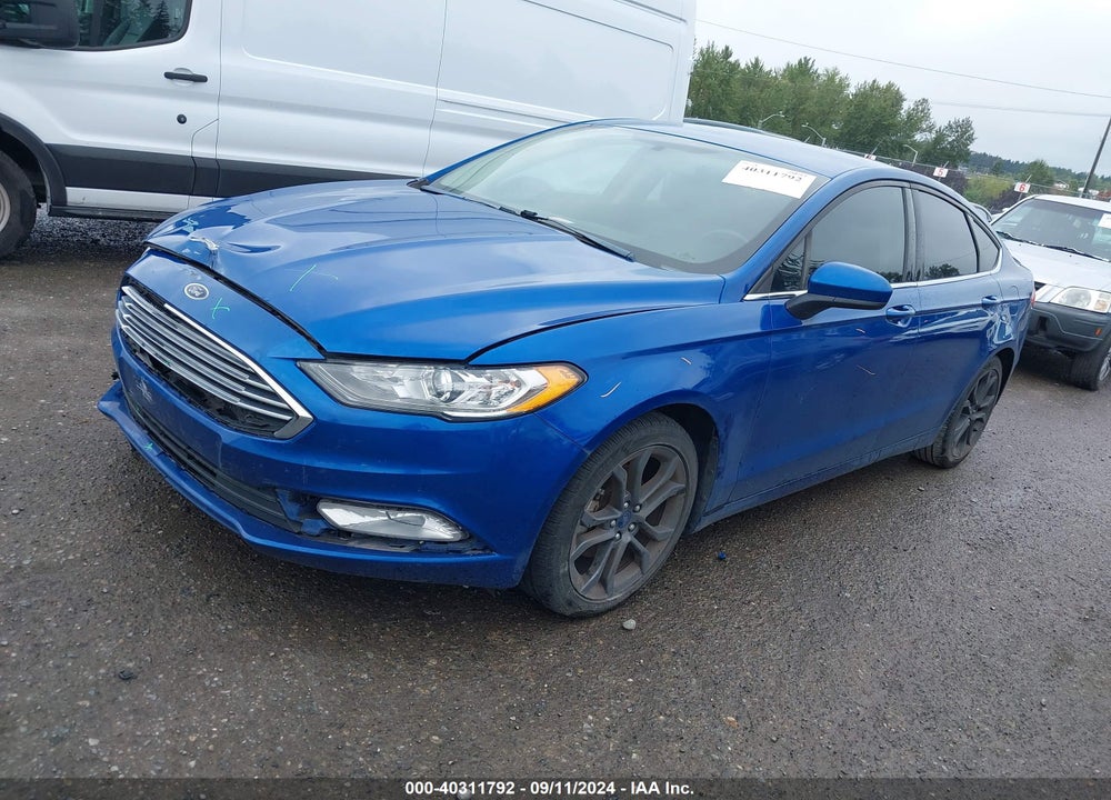 2018 FORD FUSION SE VIN: 3FA6P0HD6JR218626