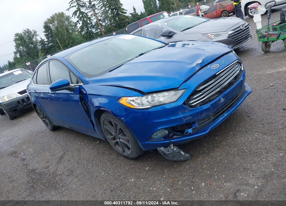2018 FORD FUSION SE VIN: 3FA6P0HD6JR218626