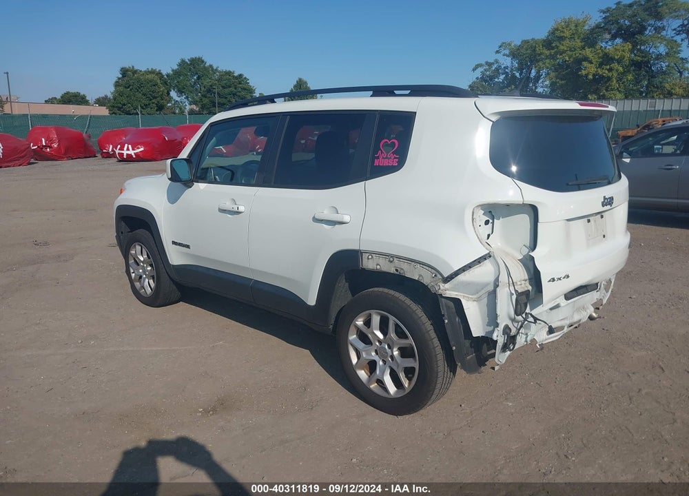 2015 JEEP RENEGADE LATITUDE VIN: ZACCJBBT1FPC28363