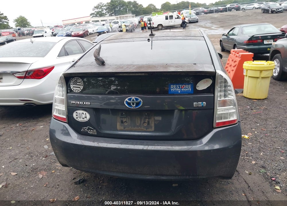 2010 TOYOTA PRIUS II VIN: JTDKN3DUXA1262435