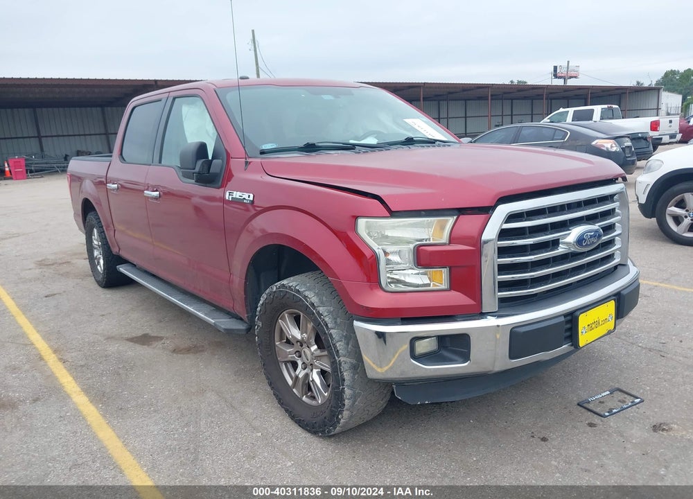 2015 FORD F-150 XLT VIN: 1FTEW1CF6FKD77004