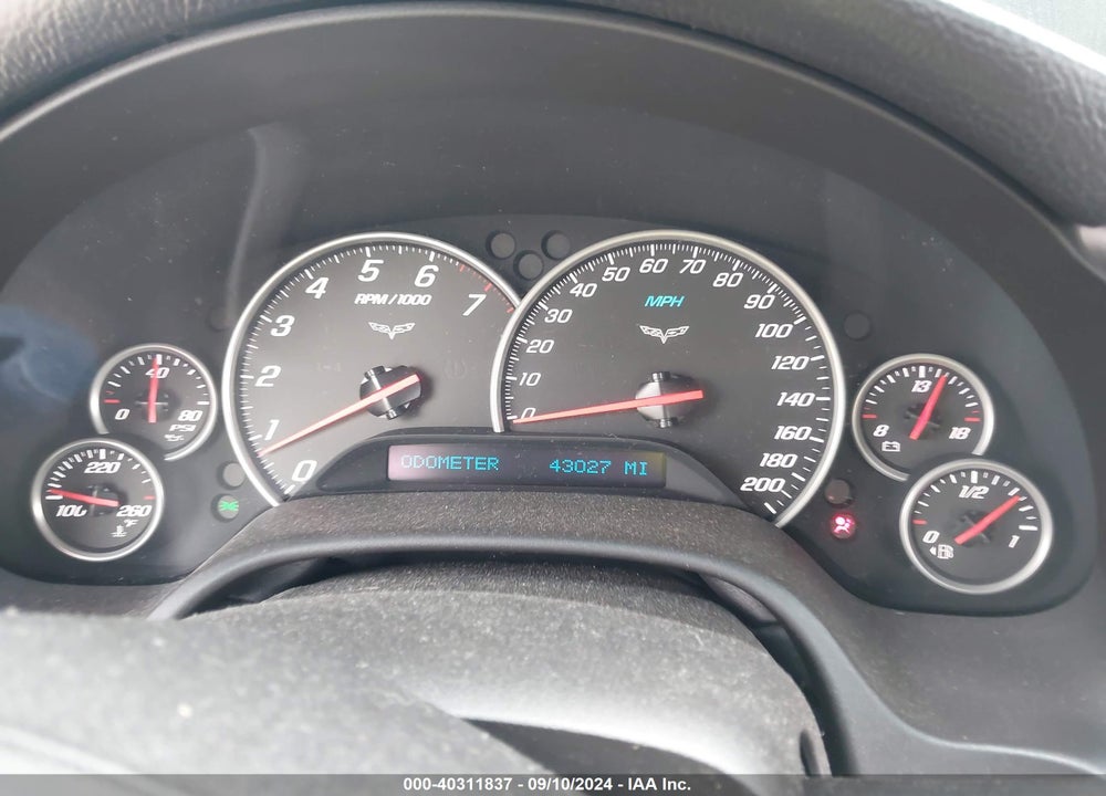 2007 CHEVROLET CORVETTE VIN: 1G1YY26U675117153