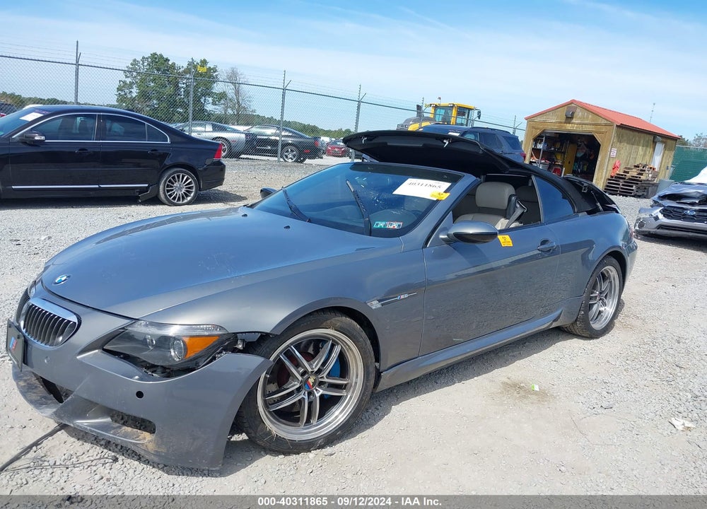 2007 BMW M6 VIN: WBSEK93517CY78744