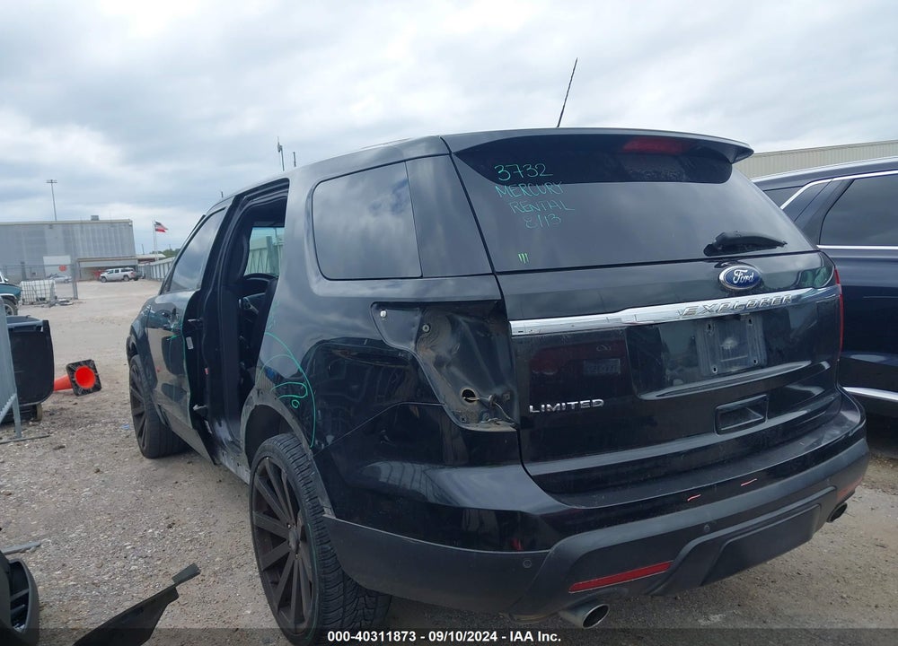 2012 FORD EXPLORER LIMITED VIN: 1FMHK7F80CGA93967