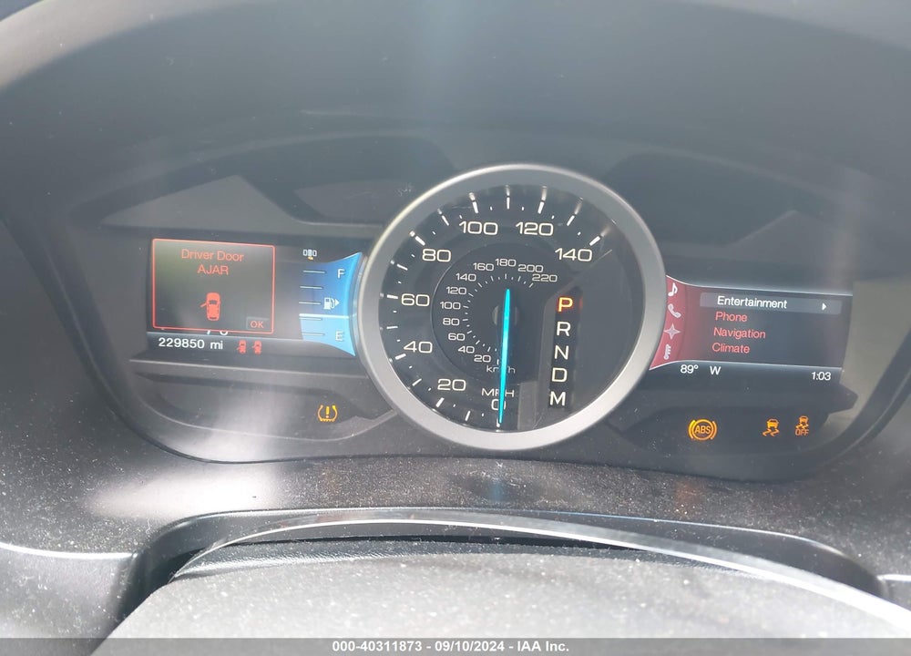 2012 FORD EXPLORER LIMITED VIN: 1FMHK7F80CGA93967