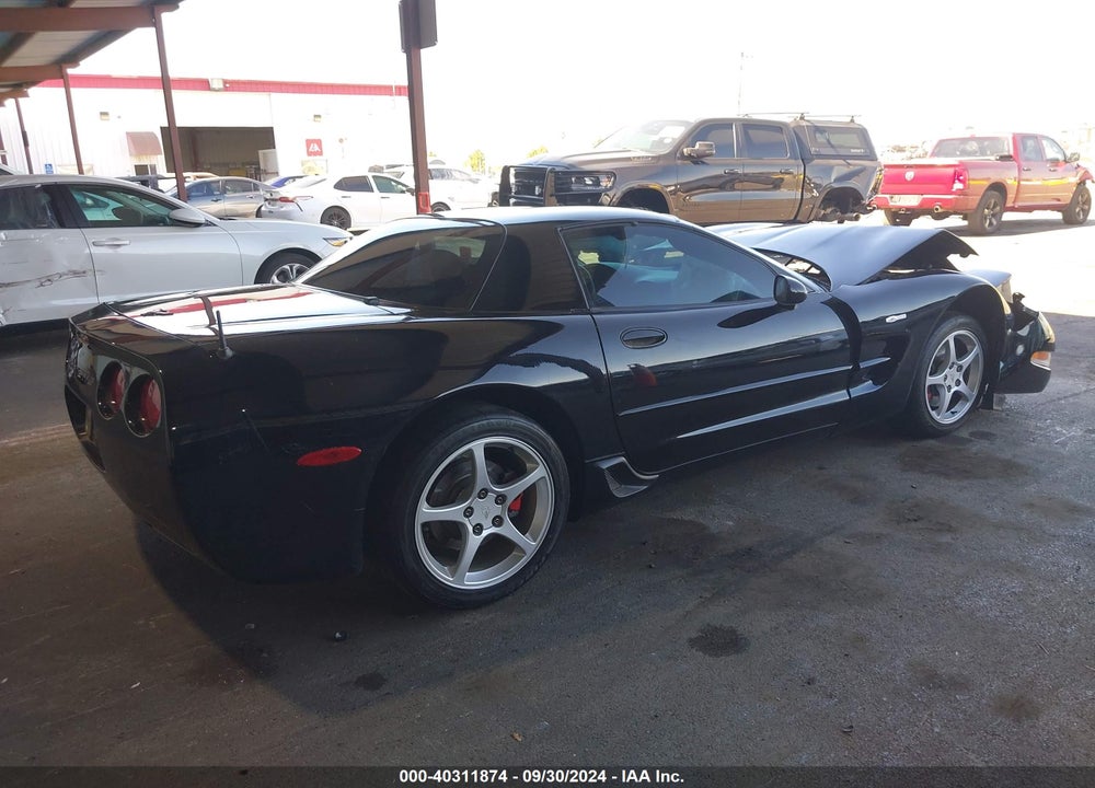 2004 CHEVROLET CORVETTE Z06 HARDTOP VIN: 1G1YY12S345101969
