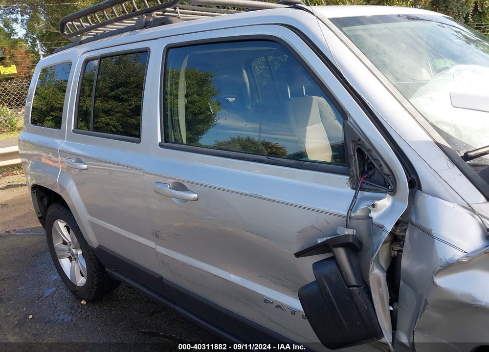 2014 JEEP PATRIOT LATITUDE VIN: 1C4NJRFB4ED510349