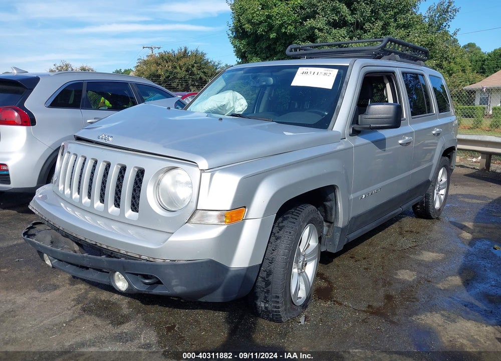 2014 JEEP PATRIOT LATITUDE VIN: 1C4NJRFB4ED510349