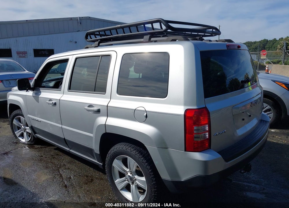 2014 JEEP PATRIOT LATITUDE VIN: 1C4NJRFB4ED510349